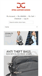 Mobile Screenshot of dynaleather.com